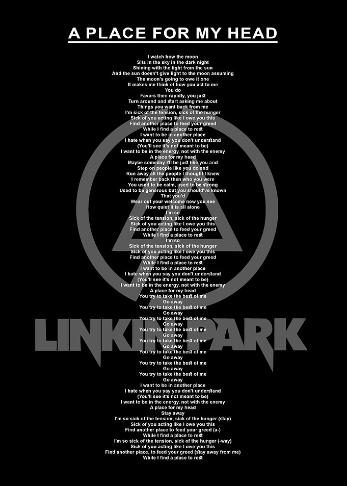 Lyric linkin park