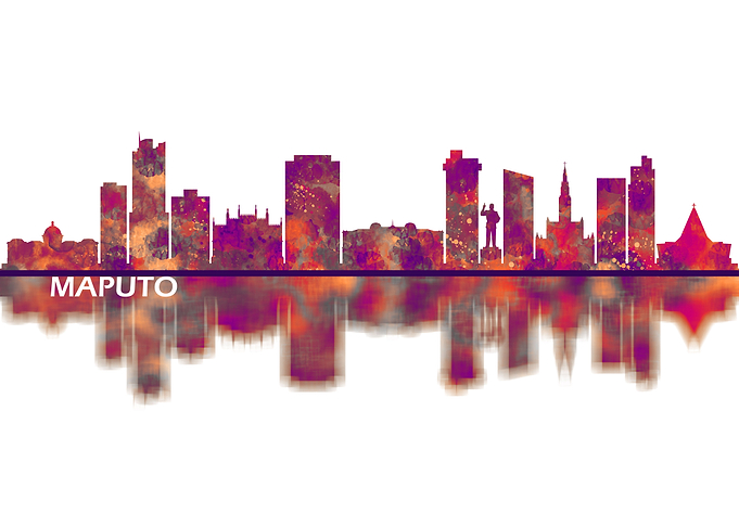 Maputo Mozambique Skyline