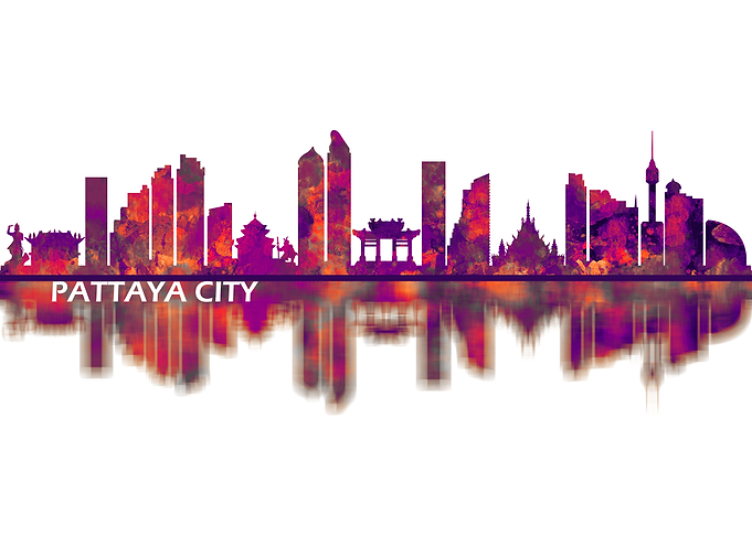 Pattaya City Skyline
