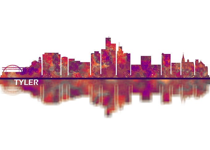 Tyler Texas Skyline