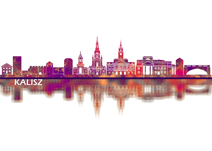 Kalisz Poland Skyline