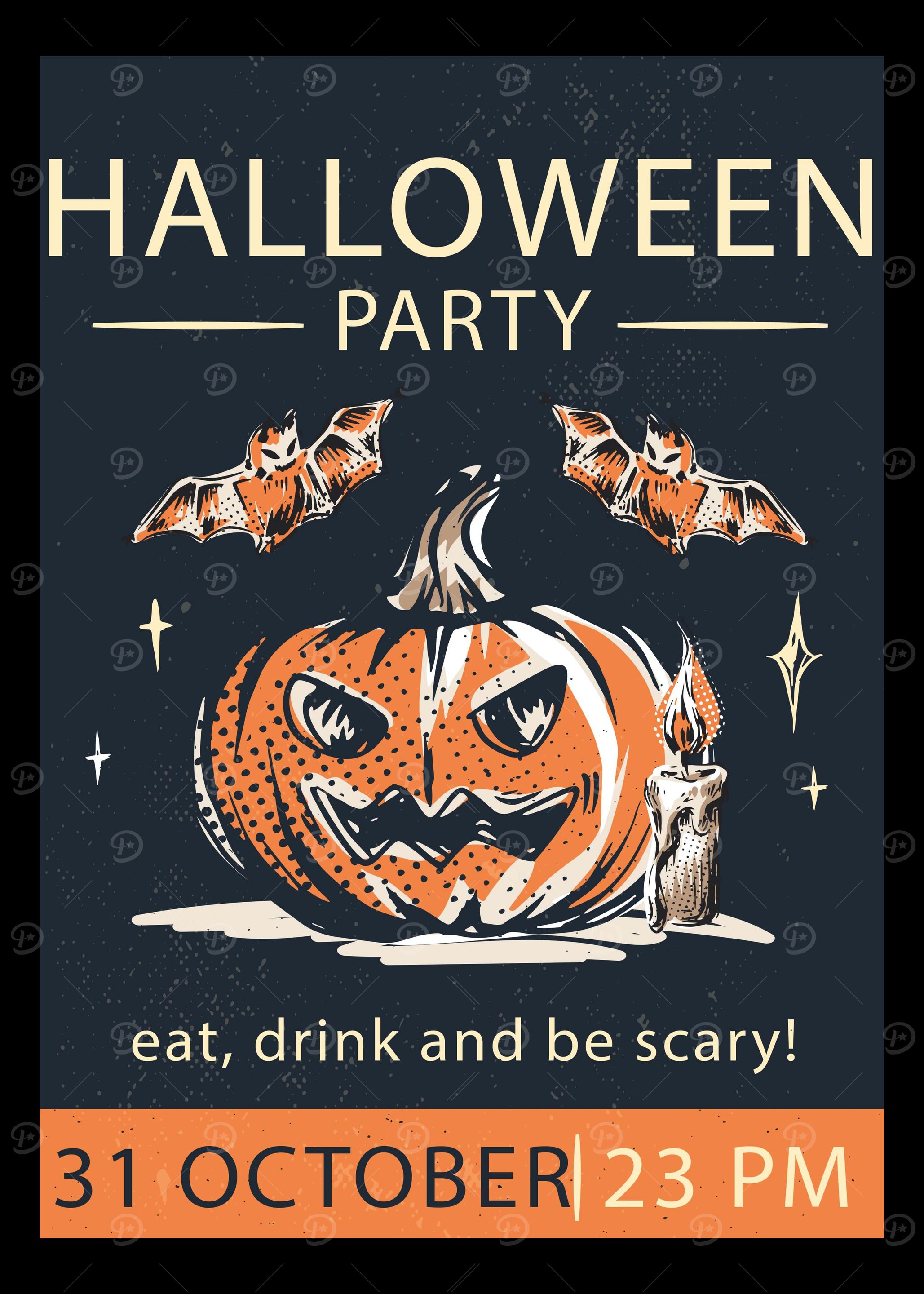 Halloween Party Eat Drink