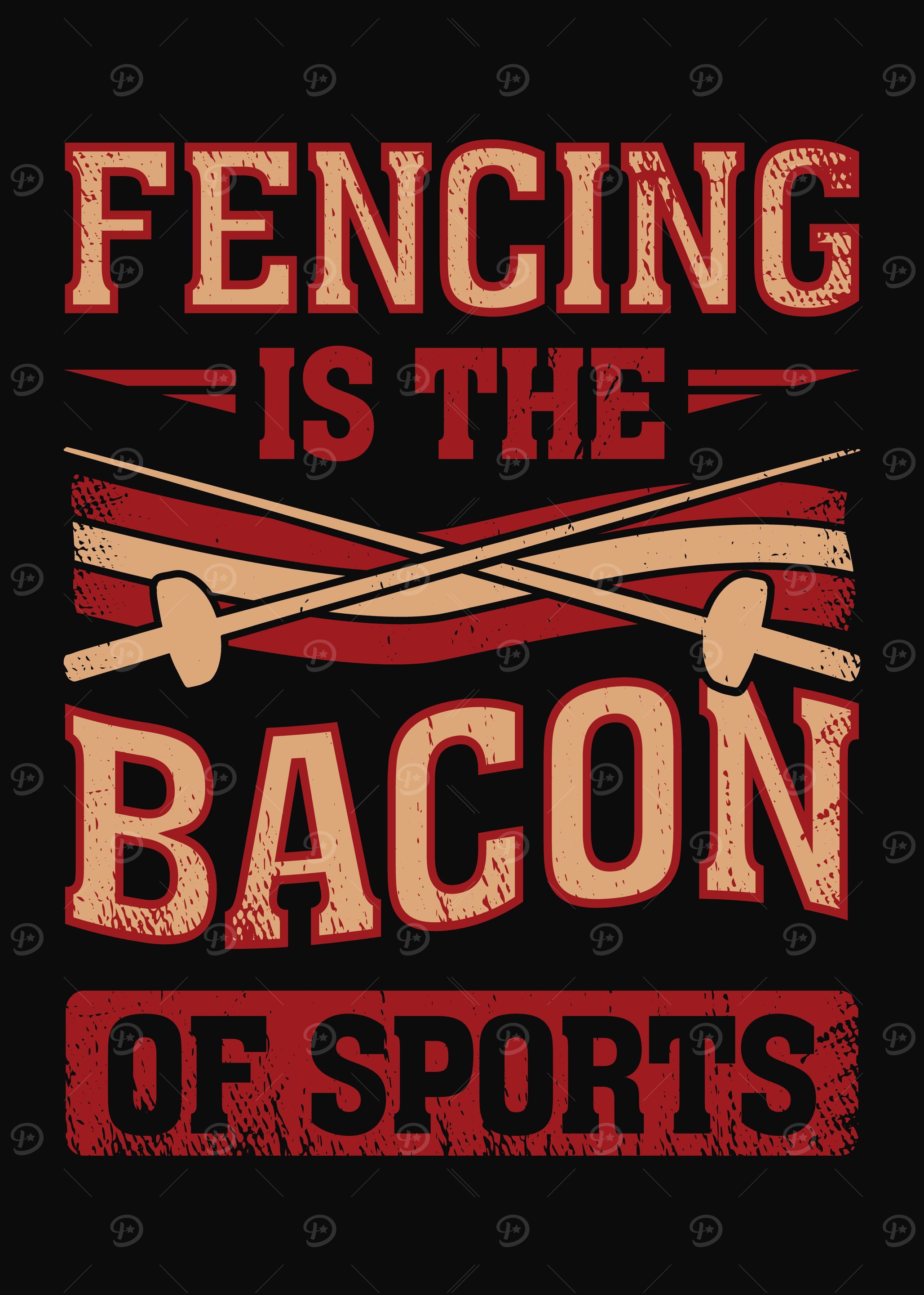 Fencing Bacon Fencer