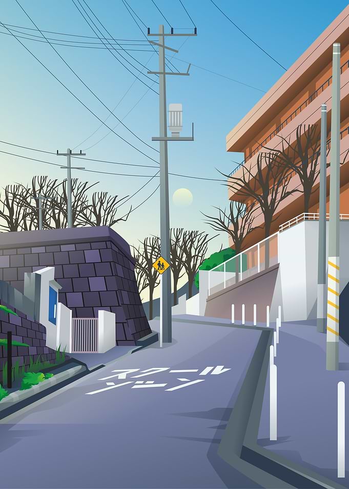 Morning at Japan City