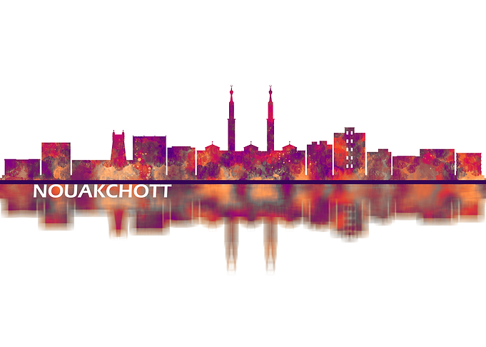 Nouakchott Skyline