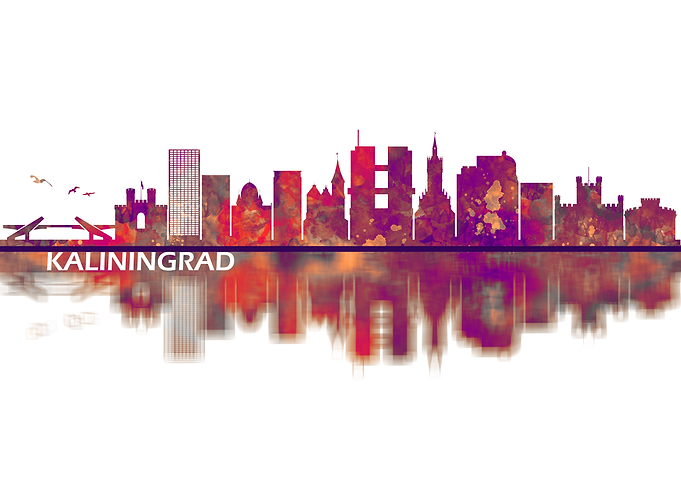 Kaliningrad Russia Skyline