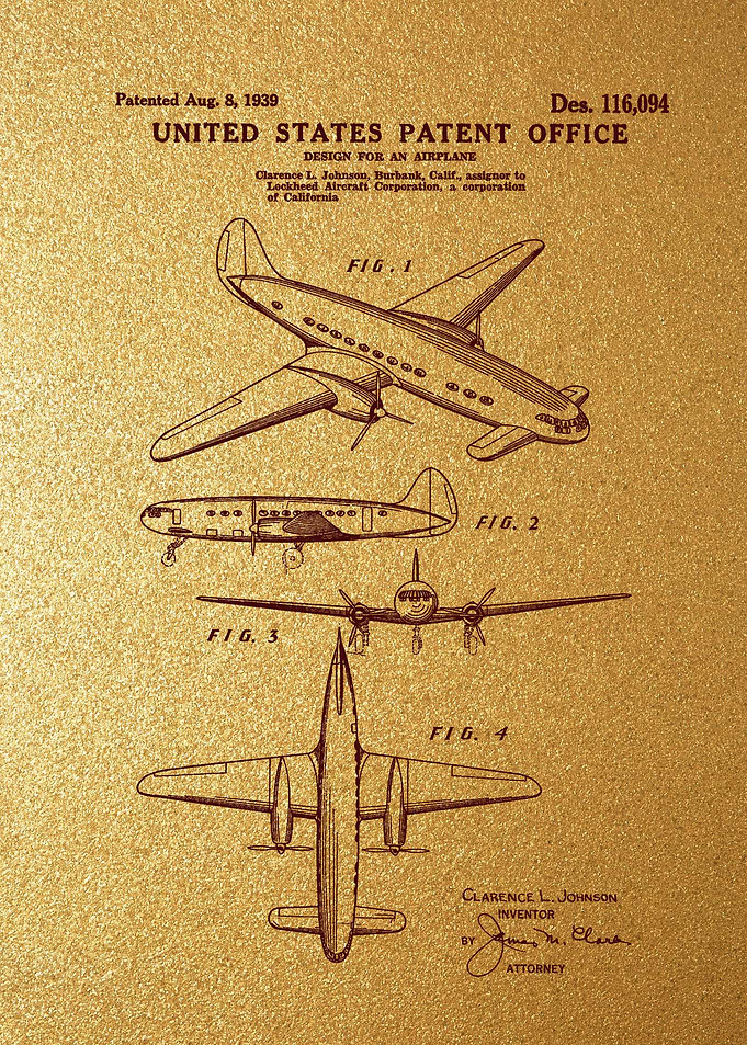81 1939 Lockheed Airplane