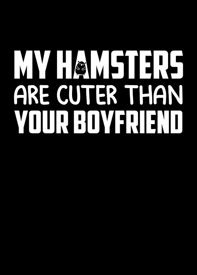 My hamsters are cuter than