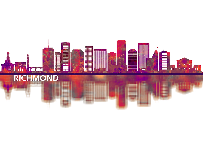 Richmond Virginia Skyline