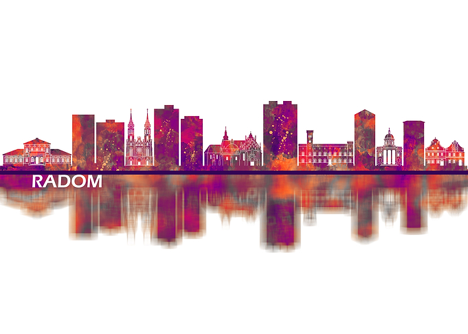 Radom Poland Skyline