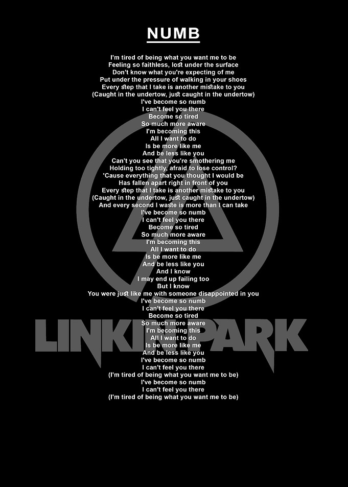 Lyric linkin park