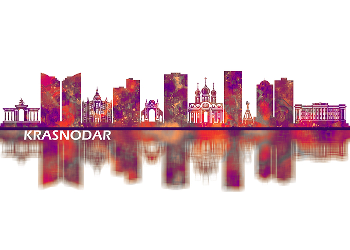 Krasnodar Russia Skyline
