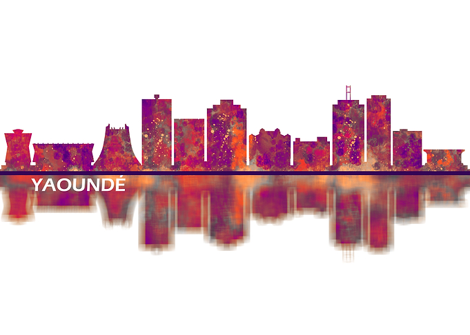 Yaounde Cameroon Skyline