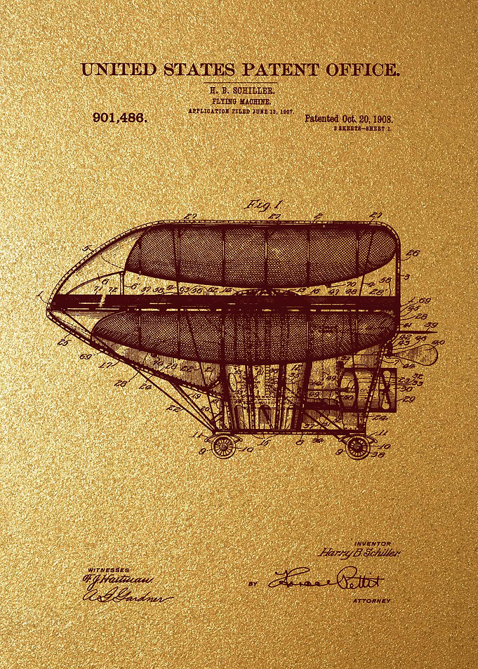 80 Flying Machine Patent