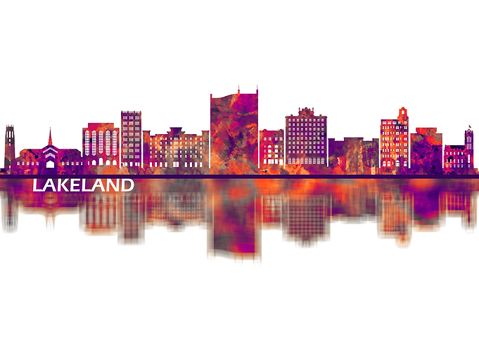 Lakeland Florida Skyline