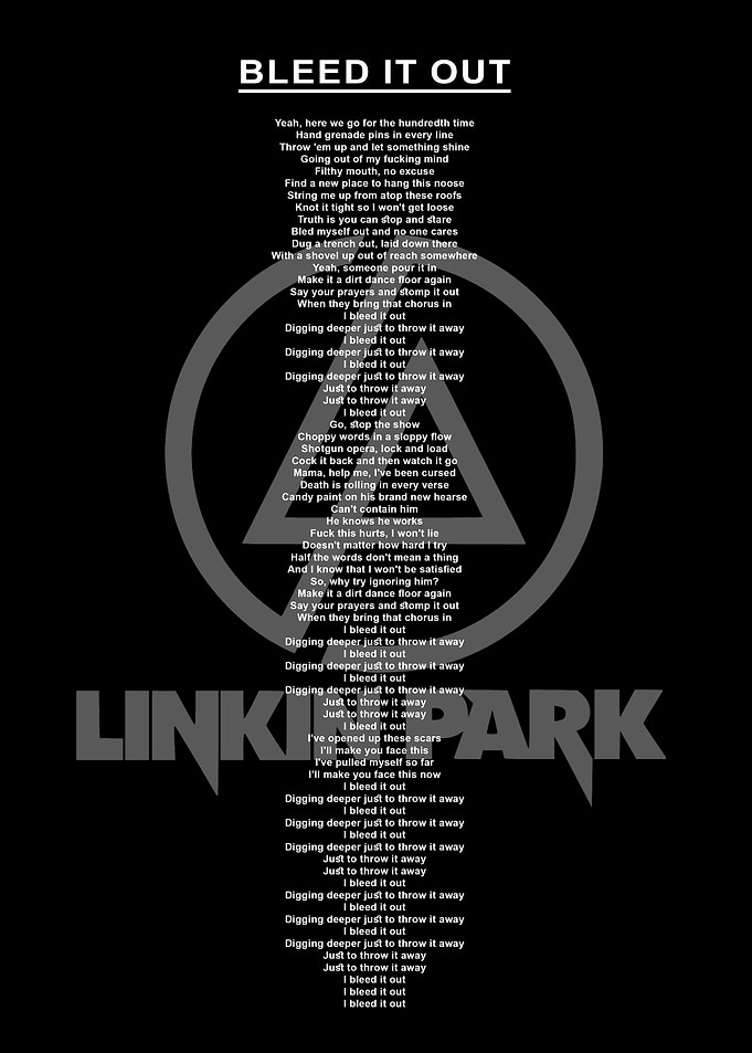 Lyric linkin park