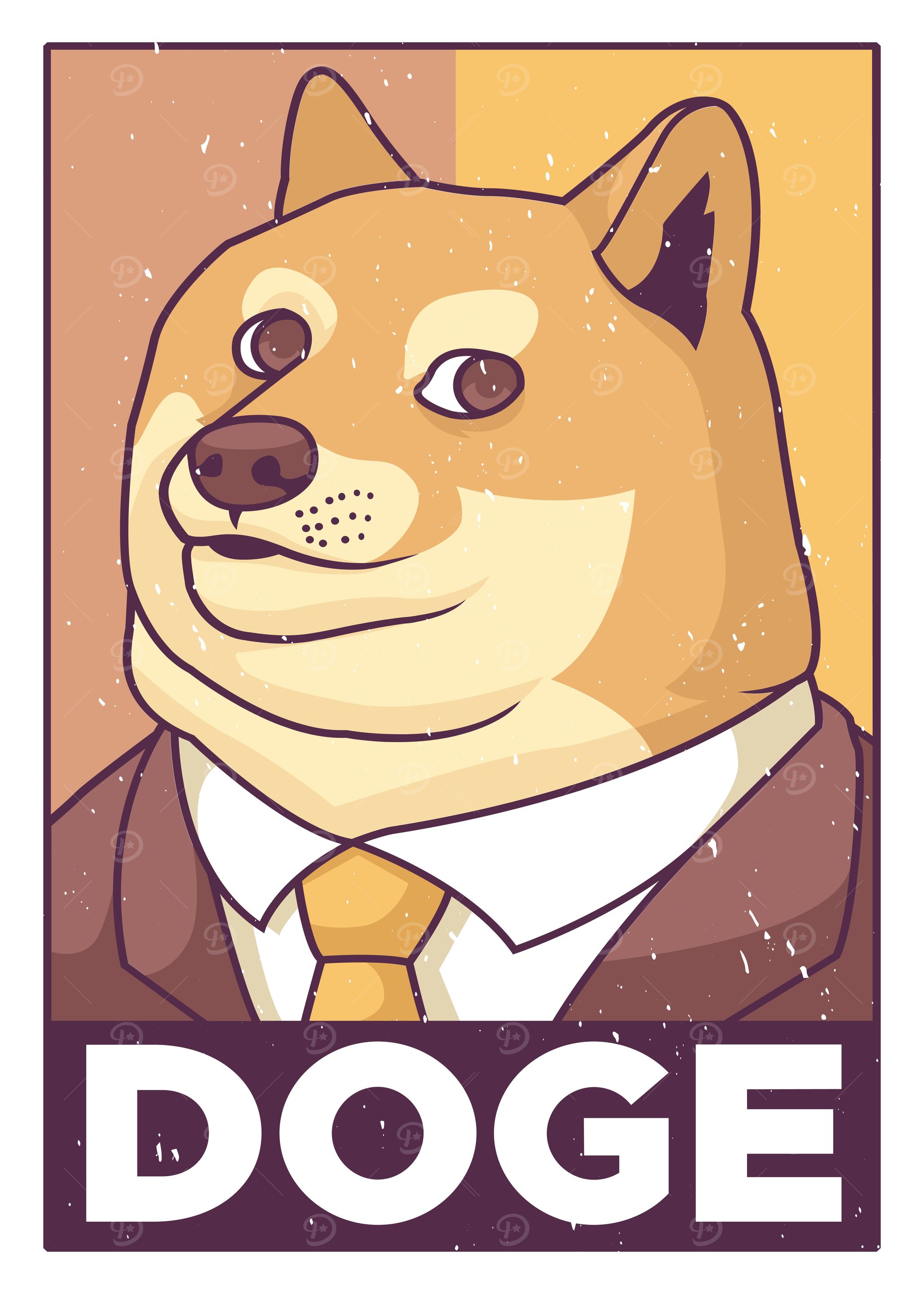 Doggy Doge Poster Design