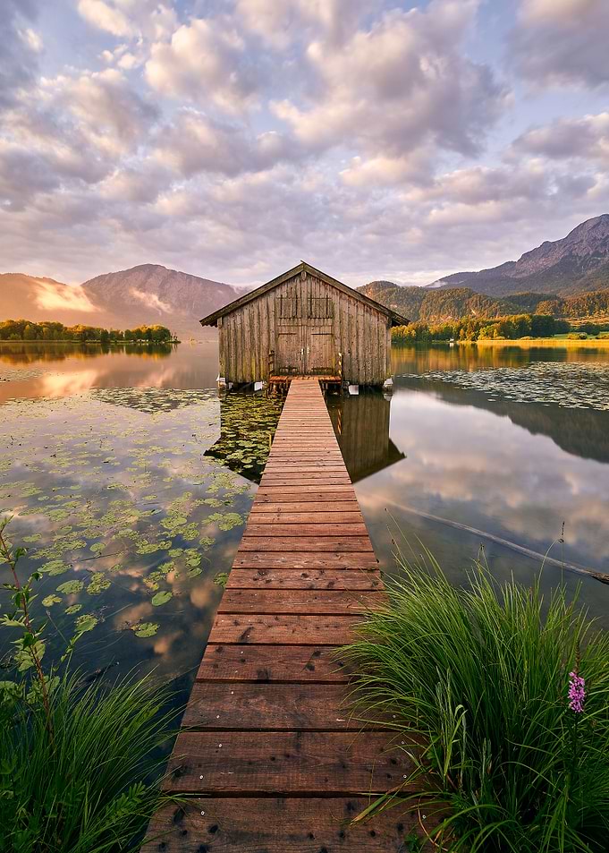 Morning Light At The Lake