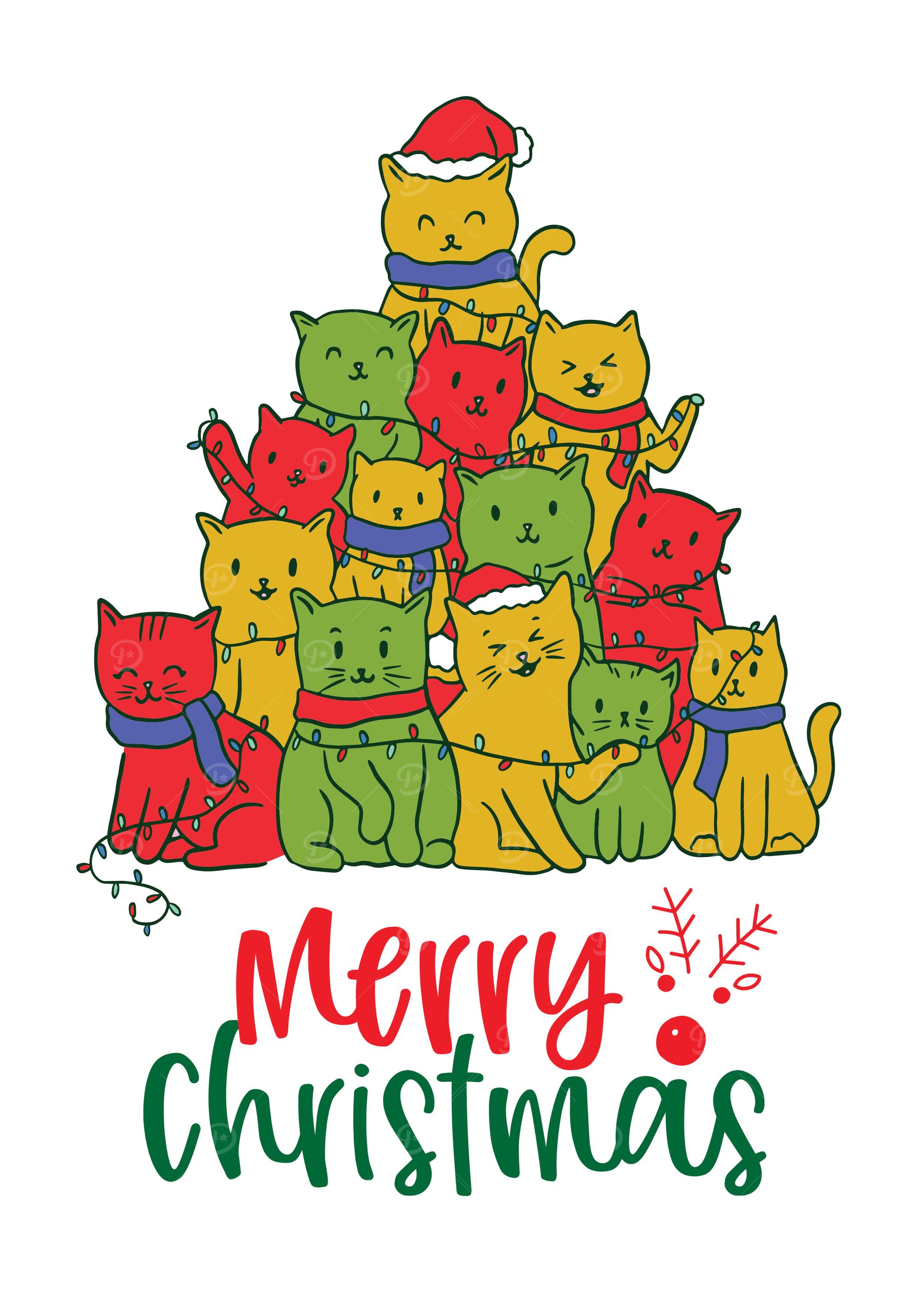 Merry Christmas cartoon