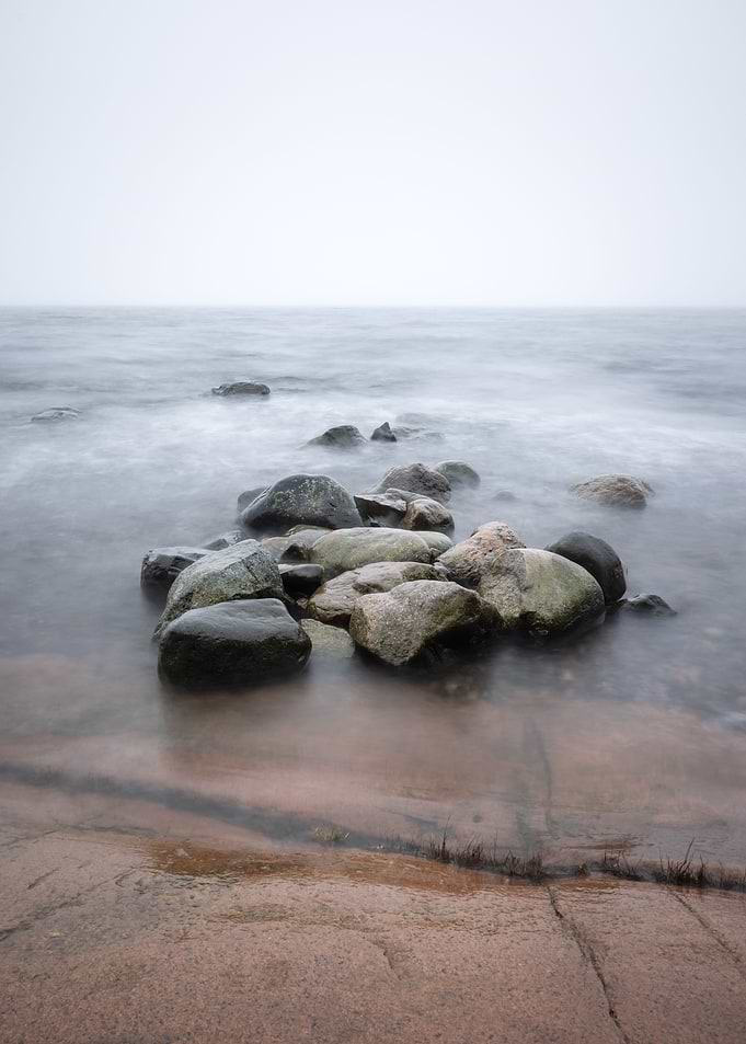 Rocks on rock