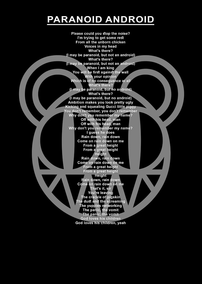 lyric radiohead