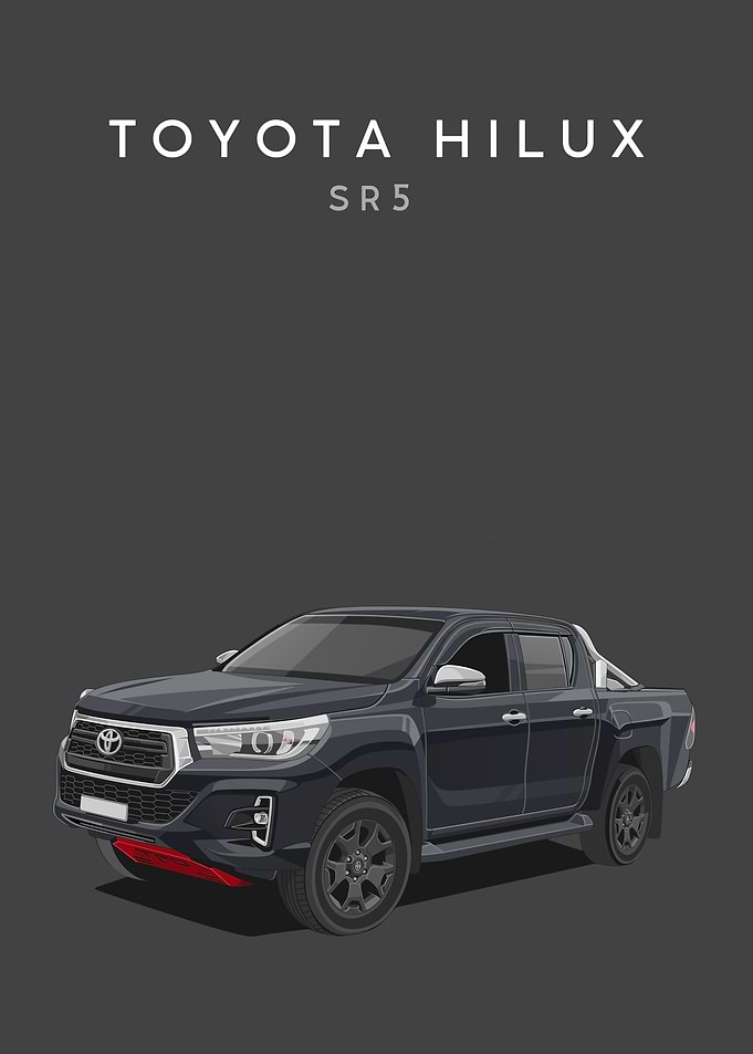 TOYOTA HILUX BLACK