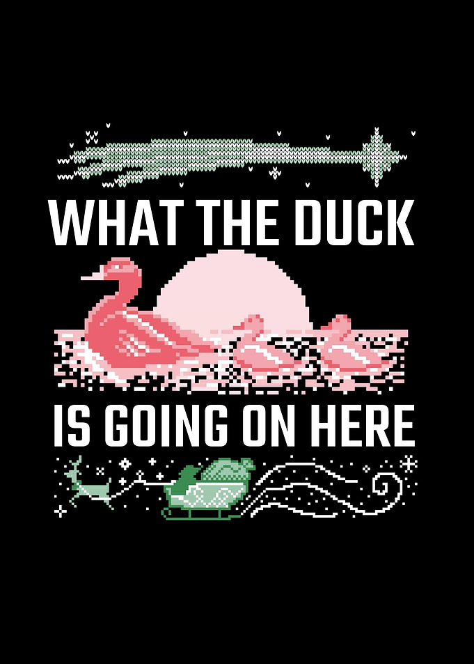 Christmas What The Duck