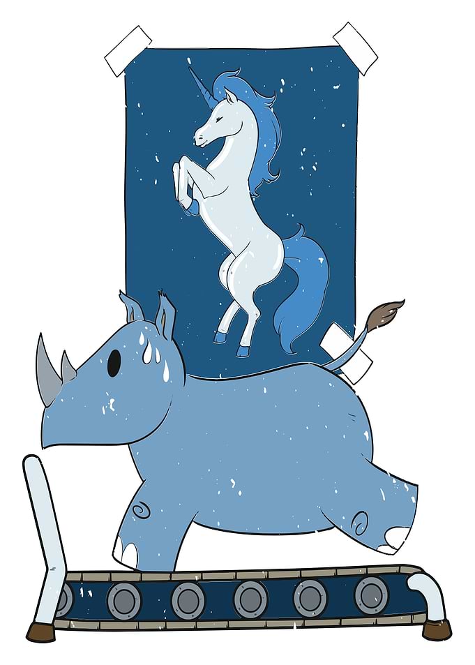 Rhino Inspiration Poster