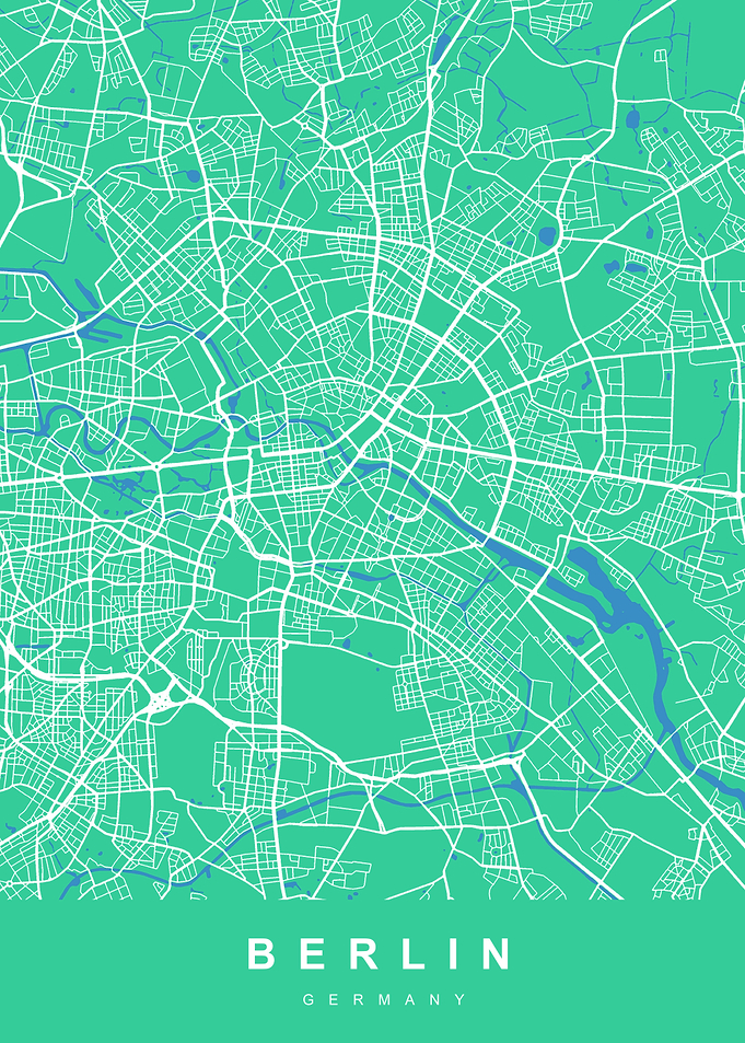 BERLIN City Map Germany