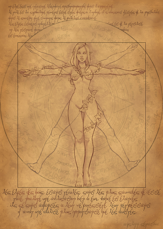 Vitruvian Elf