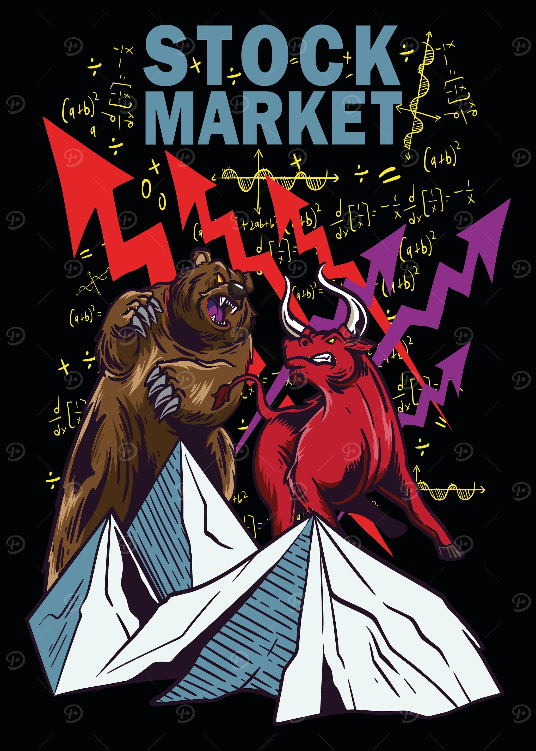Stock Market Poster Design