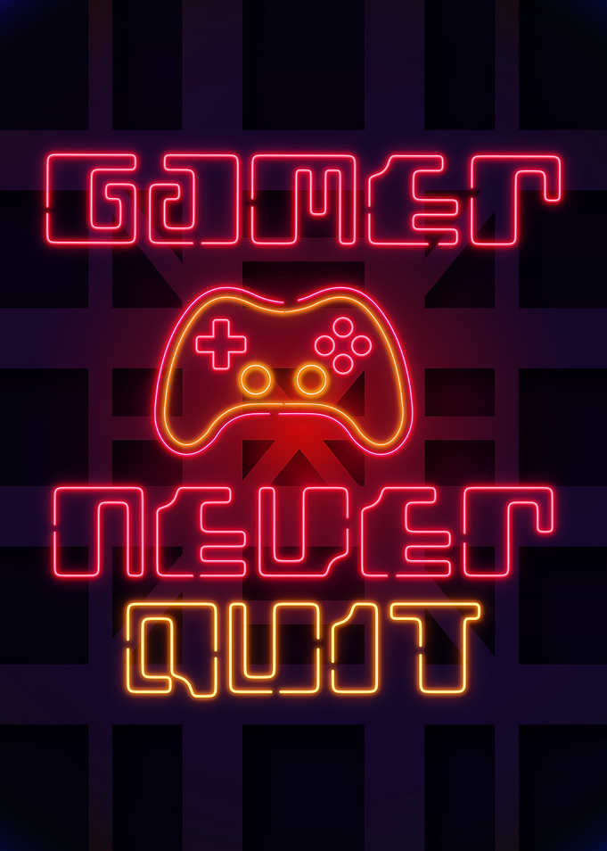 gamer never quit