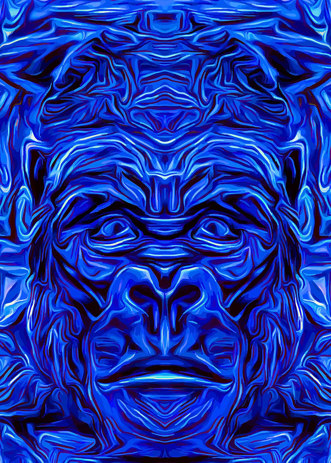 Gorilla Blue Fluid