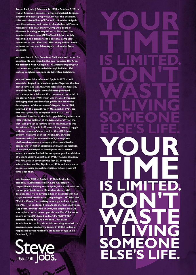 STEVE JOBS QUOTE