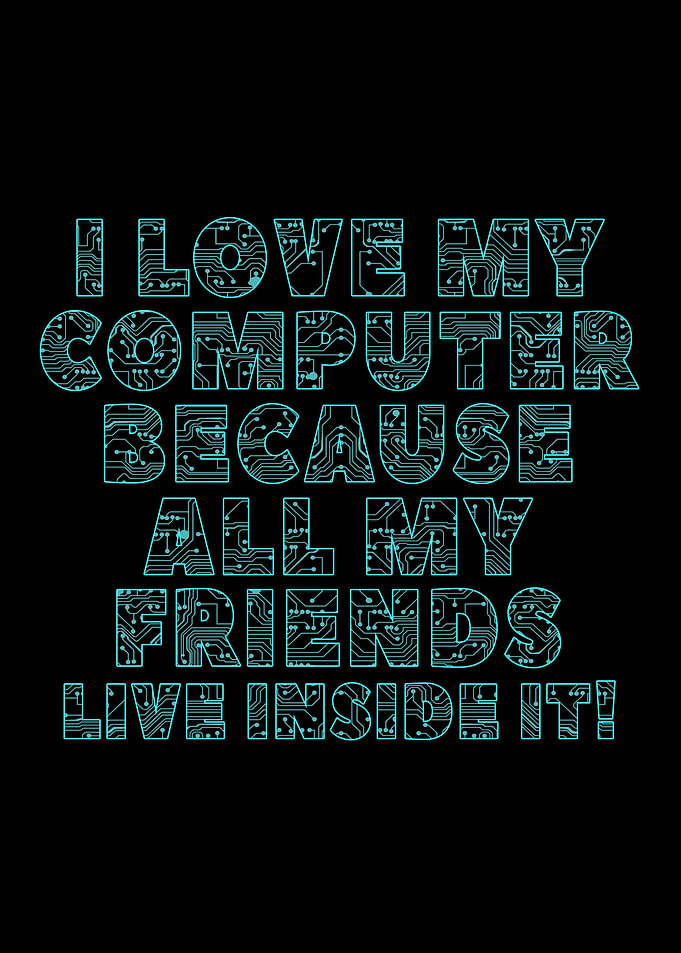 Nerd Gfit Computer Saying