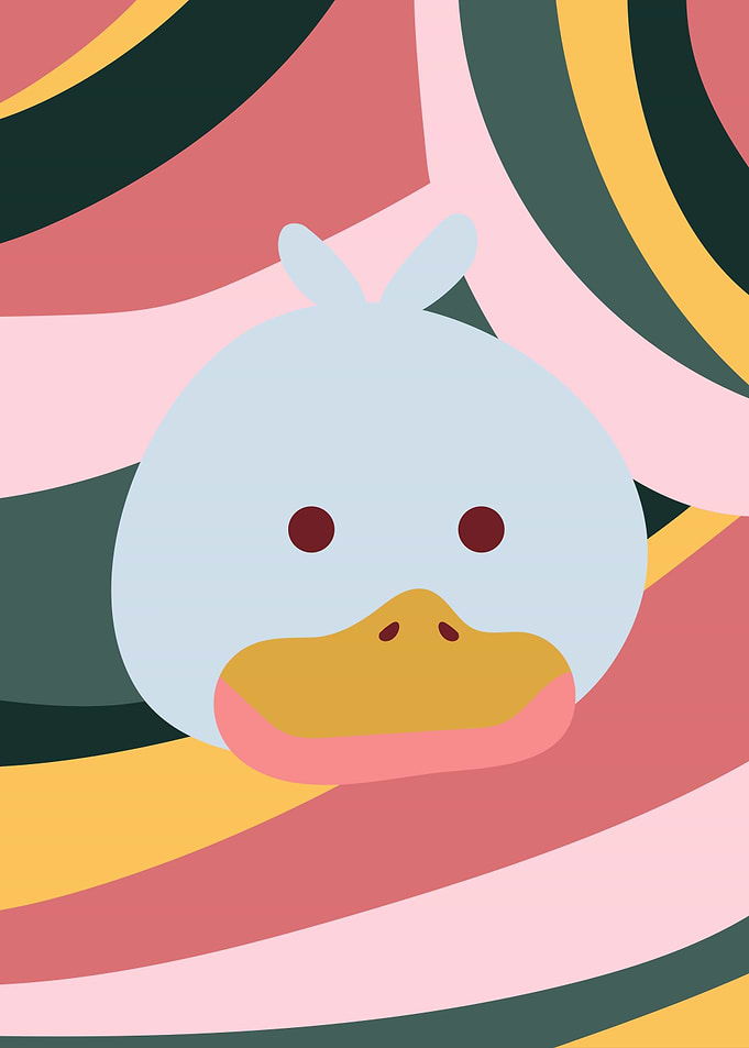 Cute Minimal Duck