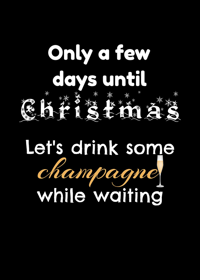 Christmas Drink Champagne