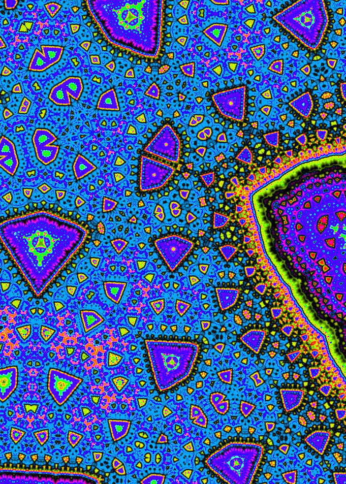 Psychedelic Groovy Fractal