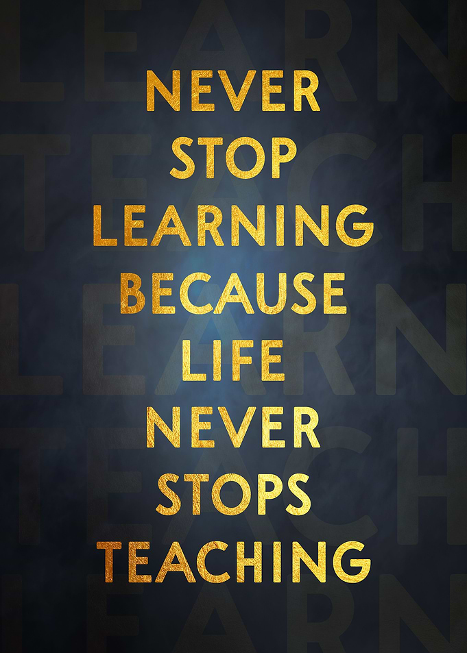 7 Never Stop Learning