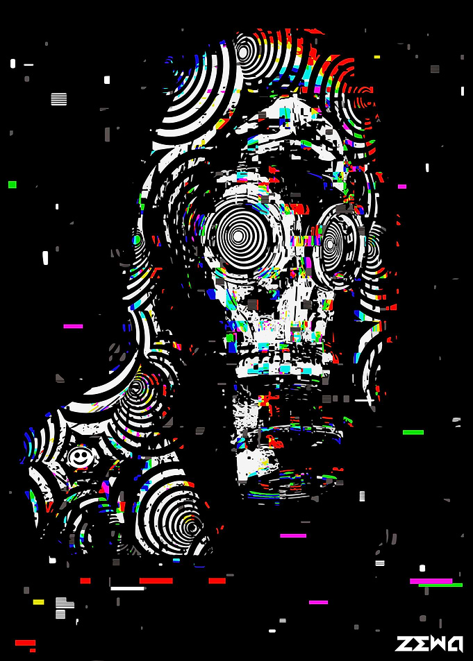 Glitch mask