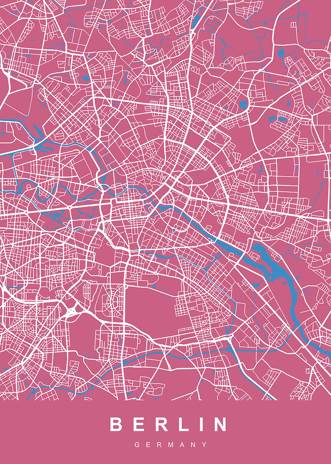 BERLIN City Map Germany