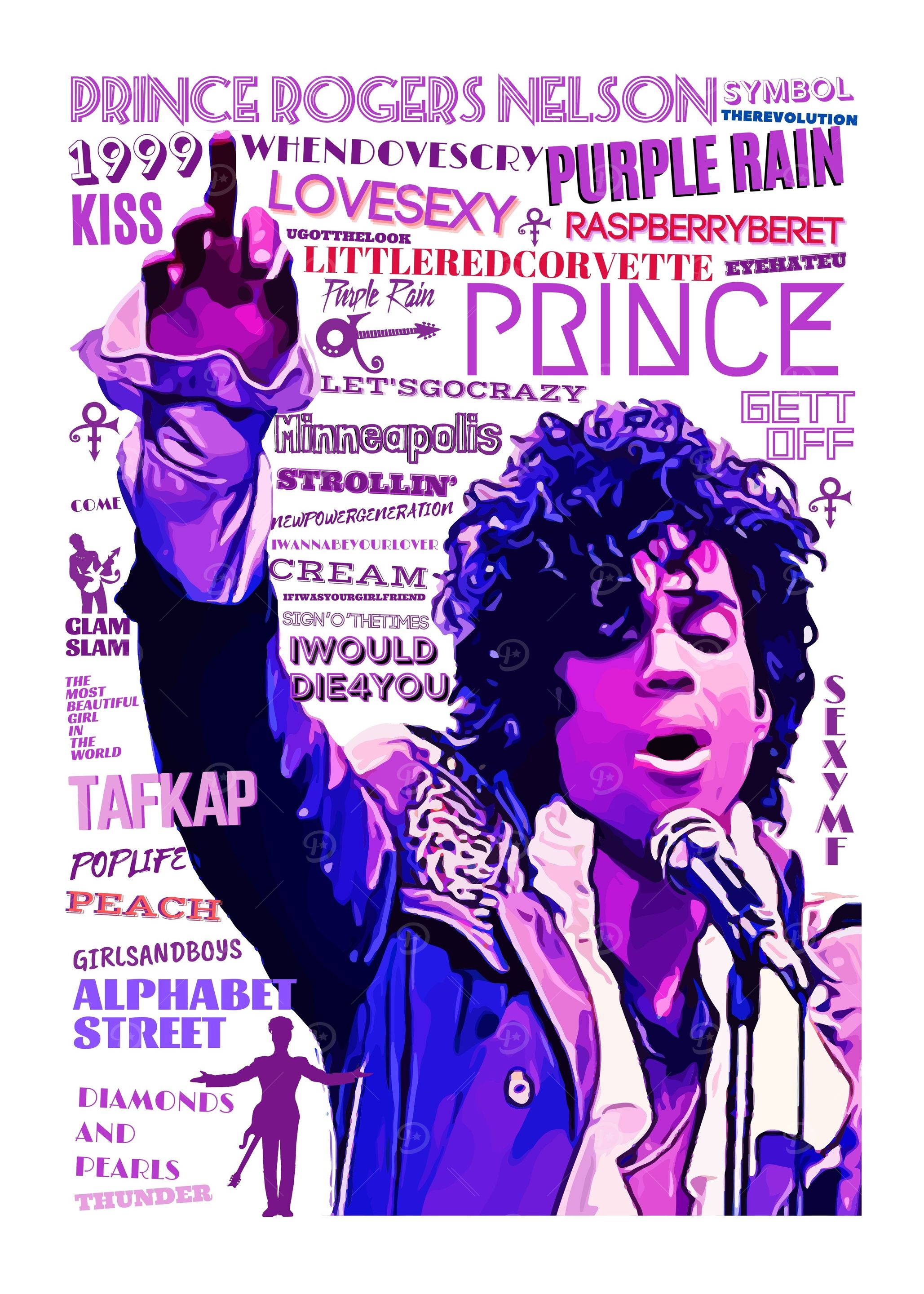 PRINCE POP ART 2