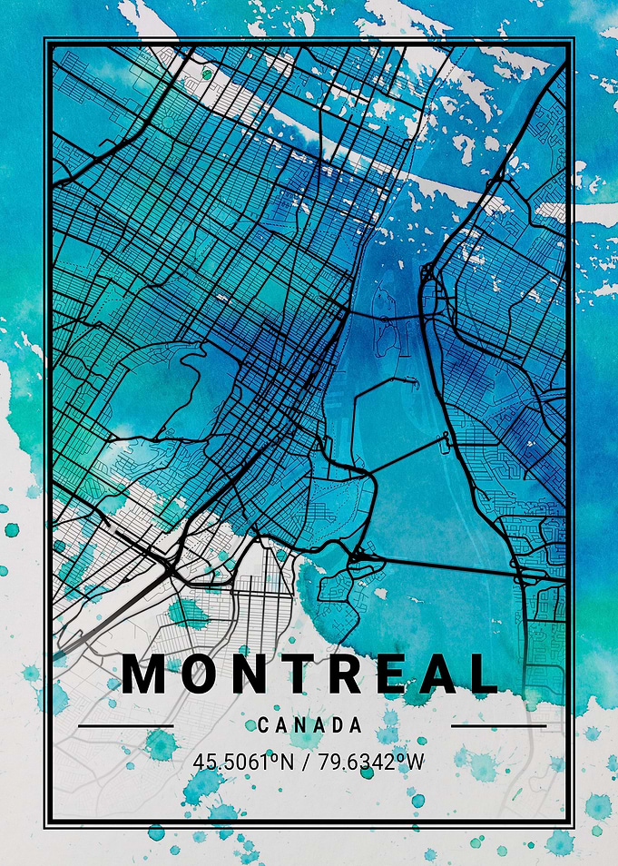 Montreal Antlia Watercolor