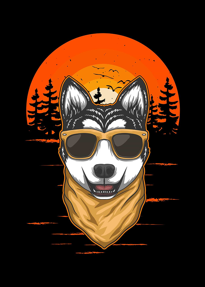 Wolf Sunglasses Forest Sun