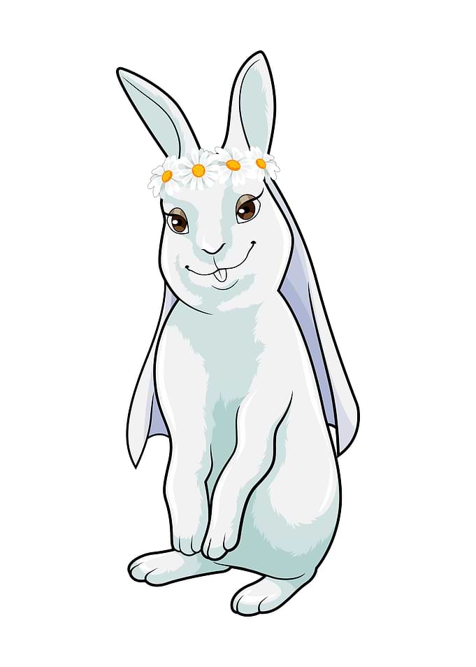 Bunny Wedding Bride