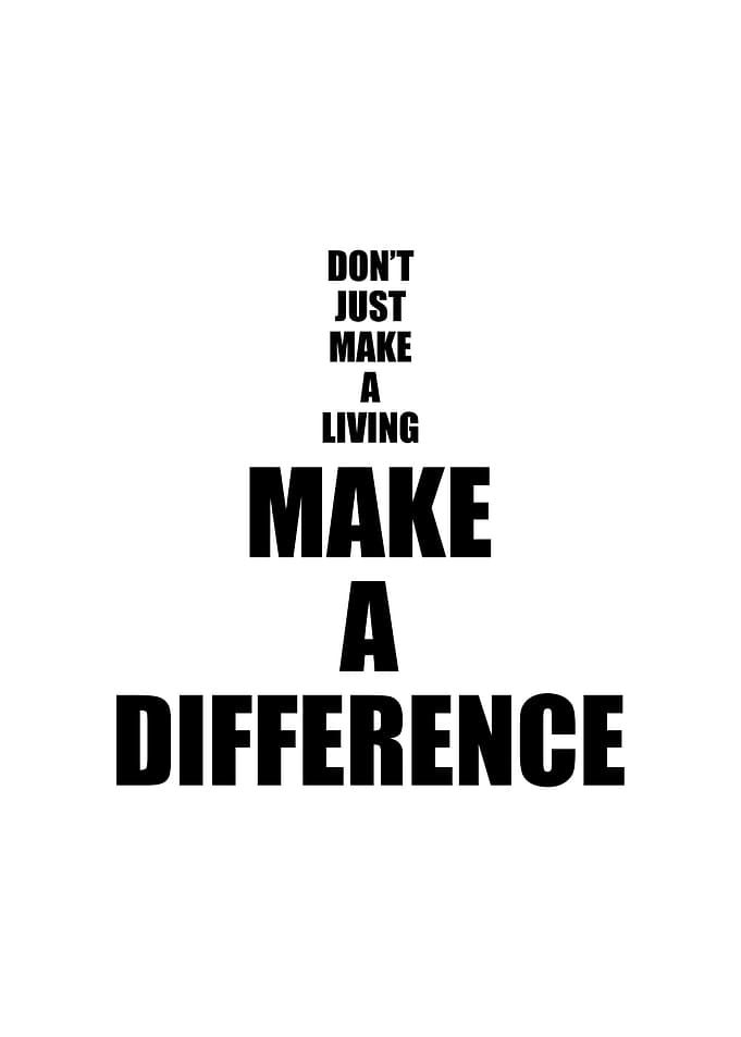 Make a Difference