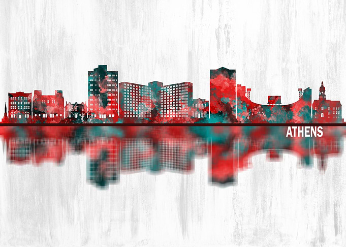 Athens Georgia Skyline