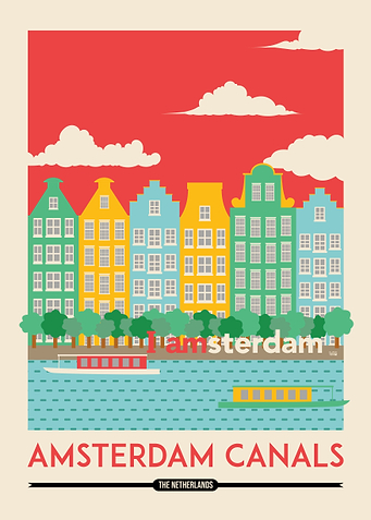 Amsterdam cityscape