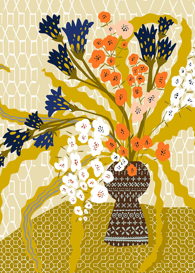 Still life Flower bouquet
