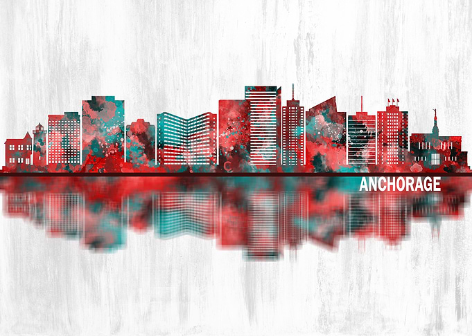 Anchorage Alaska Skyline